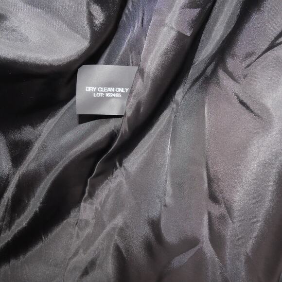 NEW London Fog Women's 2X Gray Wool Blend Pea Coat Women's 1X With Scarf - Picture 7 of 12